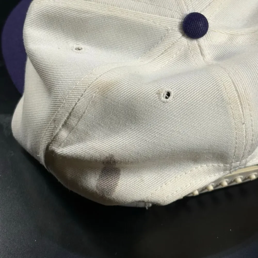 Vintage American Needle Minnesota Vikings Hat‎ Cap White NFL Football Mens 90s
